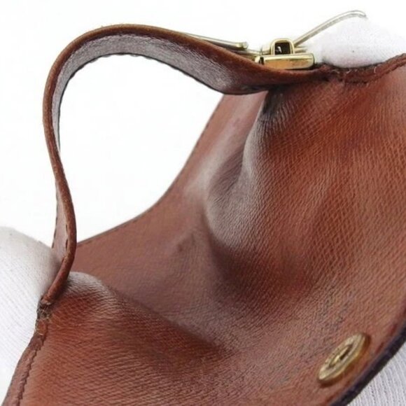 LOUIS VUITTON Keychain Monogram x Beige Monogram Canvas Authentic Used - Picture 7 of 9